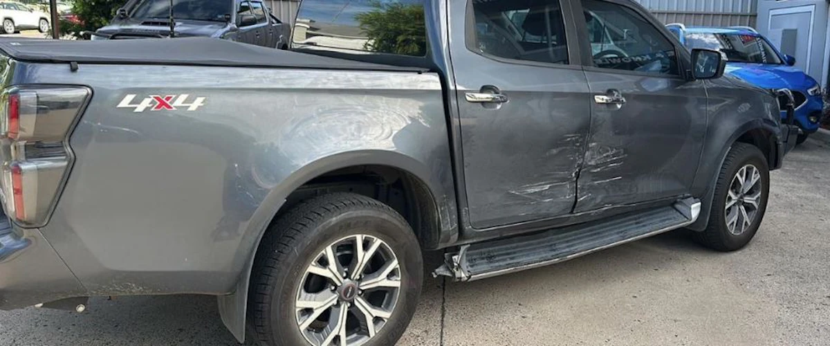 Thumbnail for Case Study: 4x4 Dual Cab Ute Smash Repair Restoration in Weston